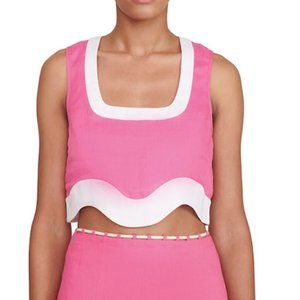 STAUD Livia Sleeveless Top